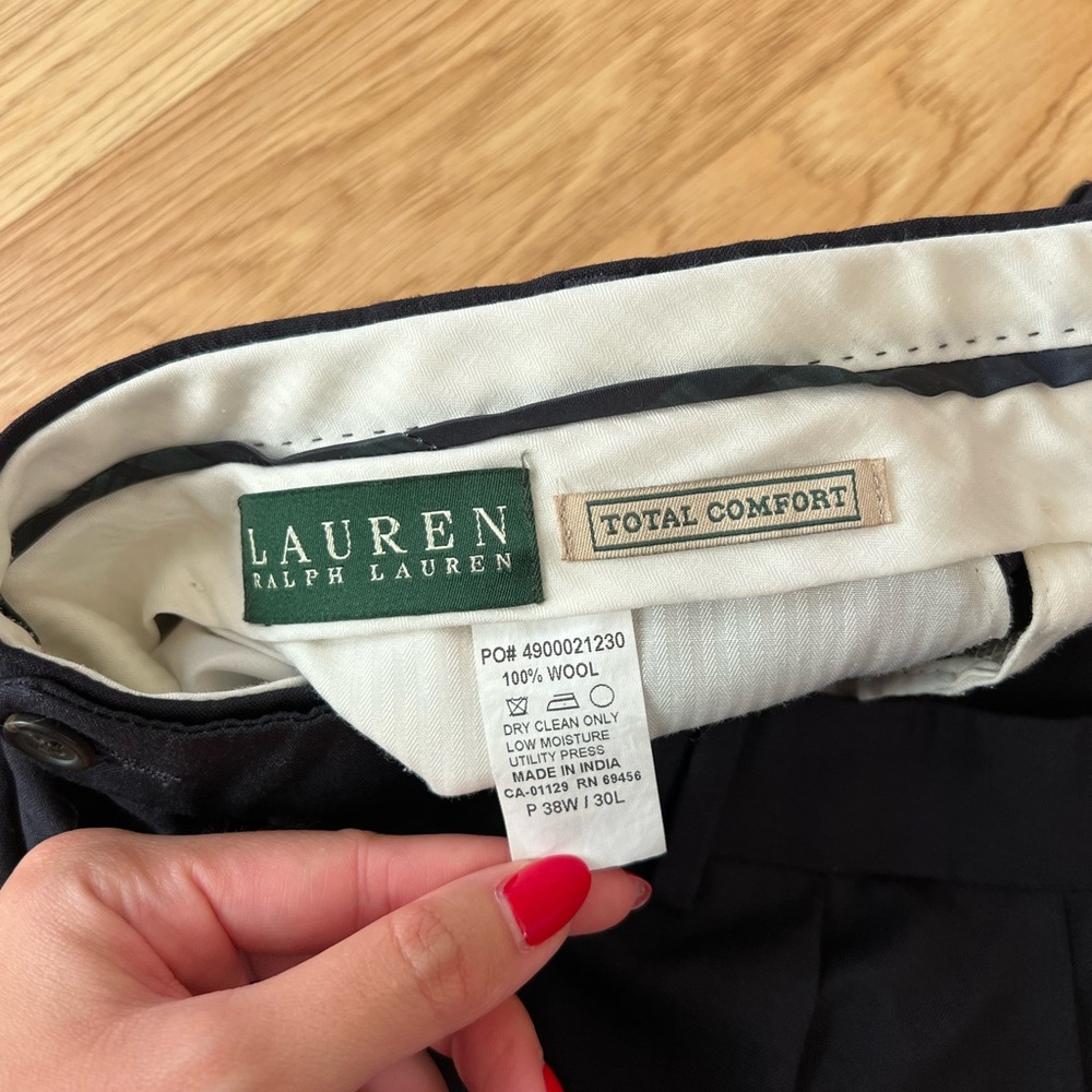 Ralph Lauren 100% Wool Men’s Slacks